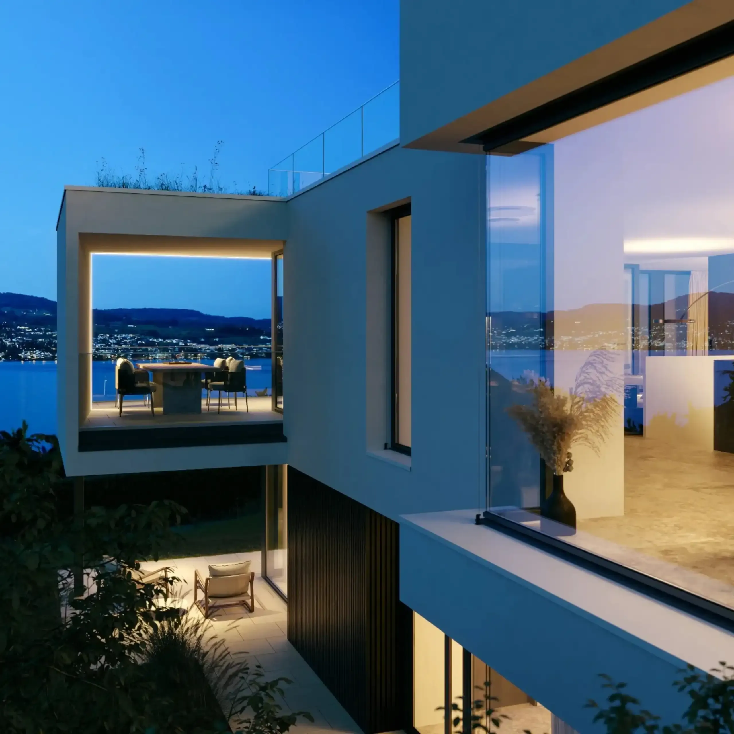 Lakefront apartment, Silberküste.