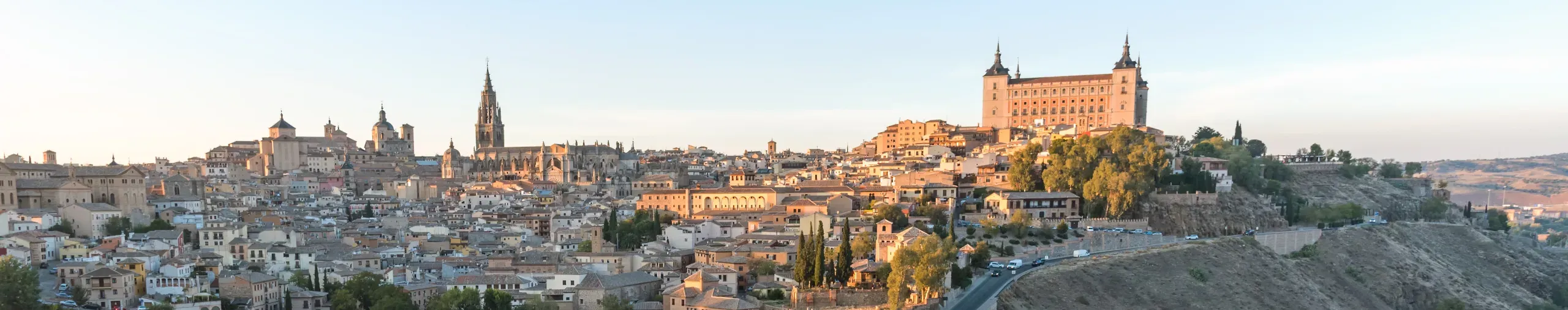 Toledo, Spain in the sunshine. 