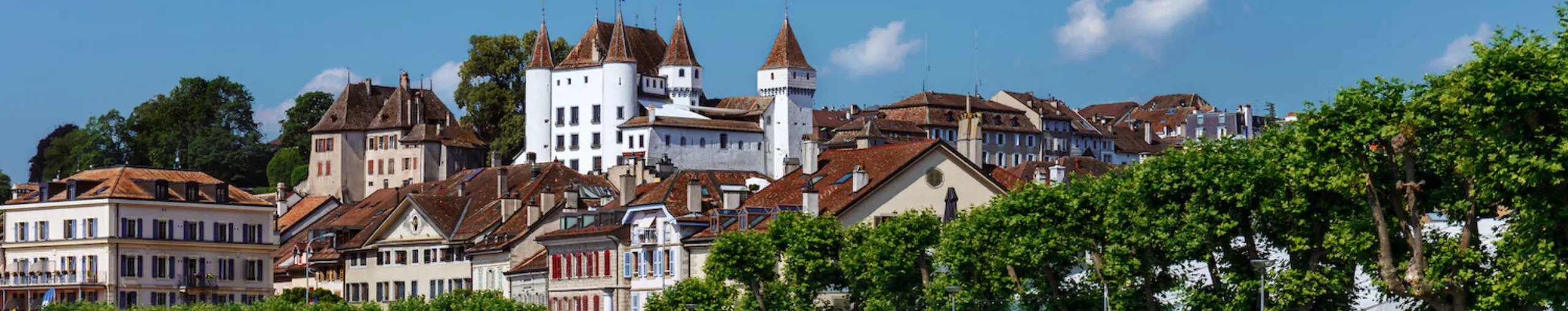 Nyon embankment, Switzerland. 