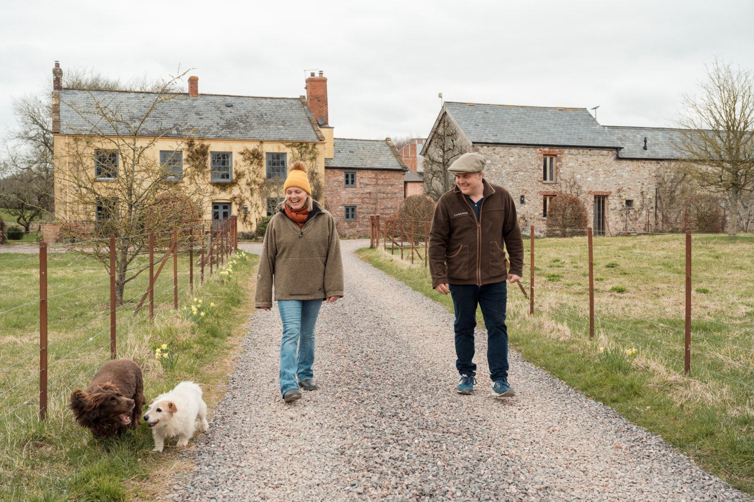 An idyllic Devon farmhouse transformed by a garden designer