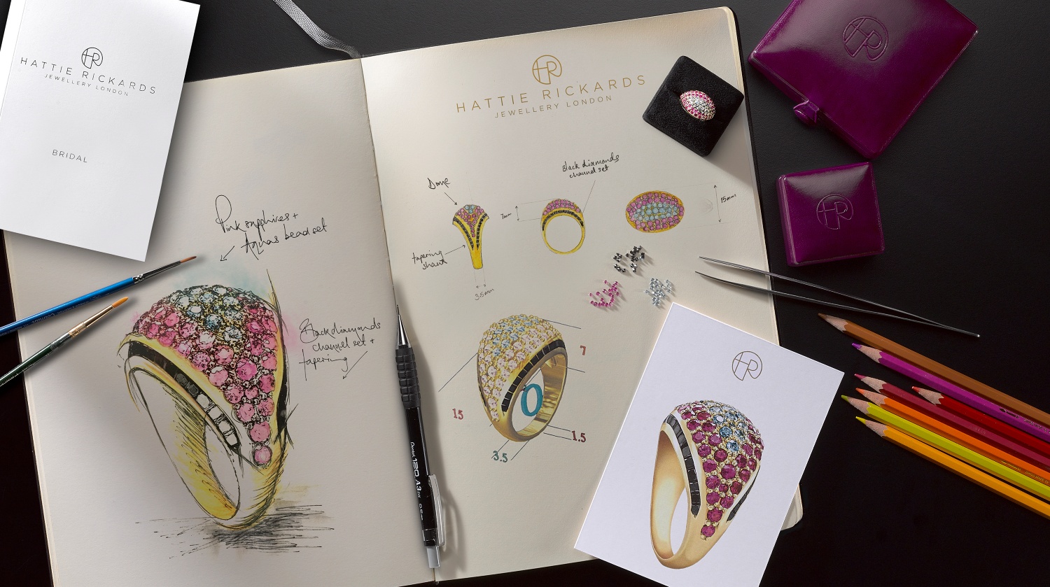 Crafts in the Cotswolds: In the studio with jewellery designer Hattie Rickards