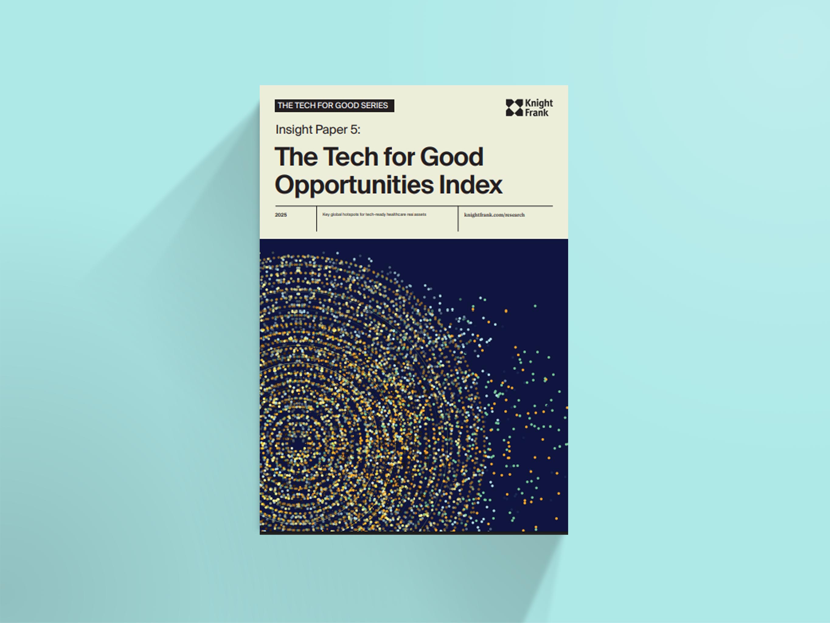 Tech for Good report cover. 