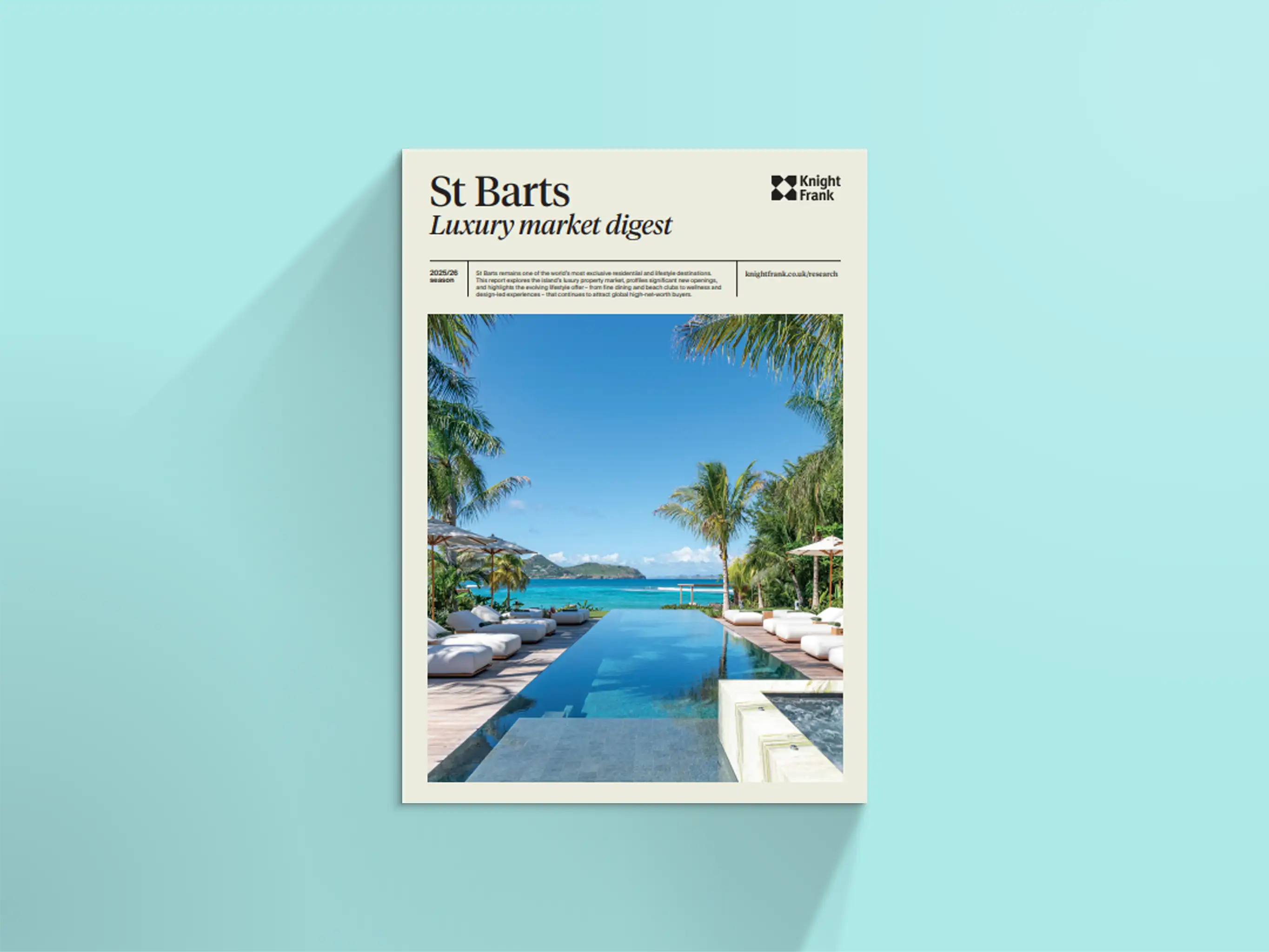 St Barts Luxury cover. 
